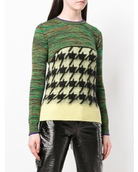 N°21 N21 Houndstooth Knitted Sweater