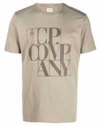 C.P. Company 301 Logo Print T Shirt