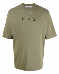 Off-White Arrows Print Logo T Shirt