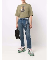 Off-White Caravaggio Print Short Sleeve T Shirt