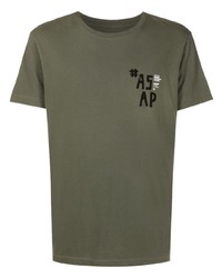 OSKLEN Chest Asap Print T Shirt