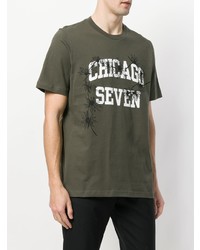 Oamc Chicago Print T Shirt