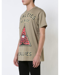 Givenchy Columbian Fit Slogan Print T Shirt