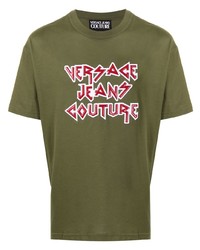 VERSACE JEANS COUTURE Embossed Logo T Shirt