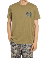 rag & bone Floral Camo Graphic Tee