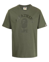 A Bathing Ape Graphic Print Cotton T Shirt