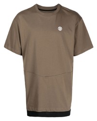 ACRONYM Graphic Print Panelled T Shirt
