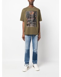 Heron Preston Graphic Print T Shirt