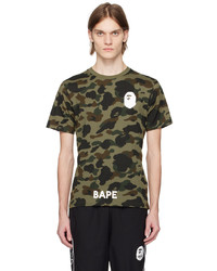 BAPE Green 1st Camo T Shirt