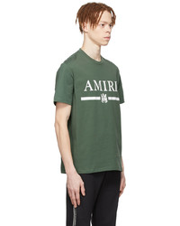 Amiri Green Cotton T Shirt