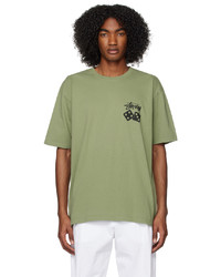 Stussy Green Dice T Shirt