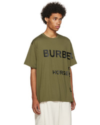 Burberry Green Horseferry T Shirt
