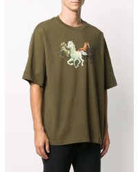 Kenzo Horse Print T Shirt