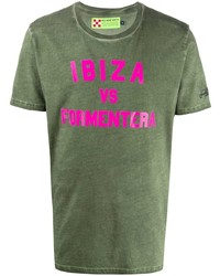MC2 Saint Barth Ibiza Vs Fortera Print T Shirt
