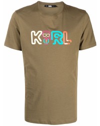 Karl Lagerfeld Jelly Mini Karl Organic Cotton T Shirt