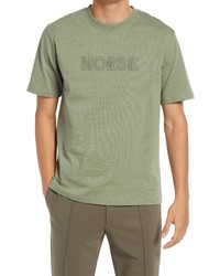 Norse Projects Johannes Norse Logo Organic Cotton Graphic Tee