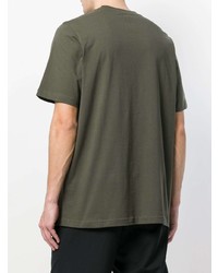 Oamc Leaf Print T Shirt