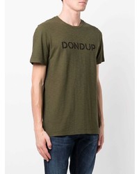 Dondup Logo Crew Neck T Shirt