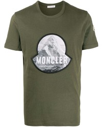 Moncler Logo Patch T Shirt