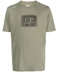 C.P. Company Logo Print Cotton T Shirt