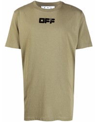 Off-White Logo Print Short Sleeve T Shirt