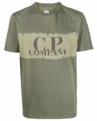 C.P. Company Logo Print Short Sleeve T Shirt