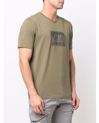 C.P. Company Logo Print T Shirt