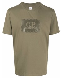 C.P. Company Logo Print T Shirt