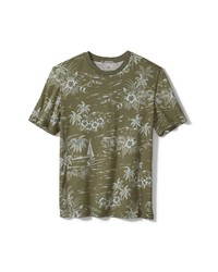 Tommy Bahama Midnight Sails T Shirt In Tea Leaf At Nordstrom