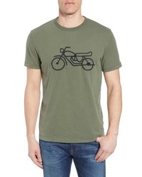 French Connection Motorcycle Crewneck T Shirt