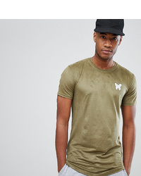 Good For Nothing Muscle T Shirt In Khaki Suedette To Asos