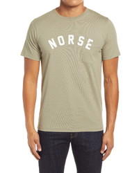 Norse Projects Norse Project Niels Ivy Logo Pocket Graphic Tee