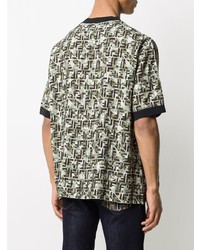 Fendi Optical Illusion T Shirt