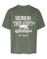 HONOR THE GIFT Pack Logo Print T Shirt