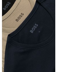 BOSS Pack Of Three Logo Print T Shirts