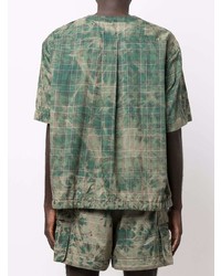 Sacai Patterned Short Sleeved T Shirt