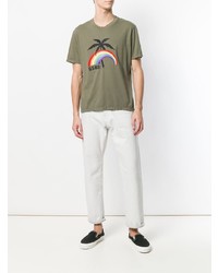 As65 Rainbow Palm Tree T Shirt