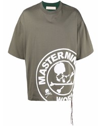 Mastermind World Skull And Bones Logo T Shirt