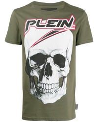 Philipp Plein Skull Print T Shirt