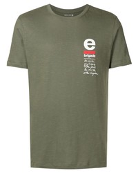 OSKLEN Slogan Print Cotton T Shirt