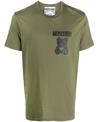 Moschino Teddy Bear Organic Cotton T Shirt