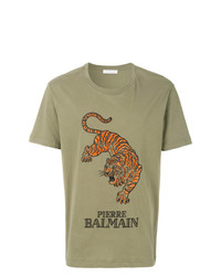 Pierre Balmain Tiger Logo T Shirt
