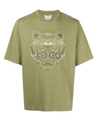 Kenzo Tiger Print Oversized T Shirt