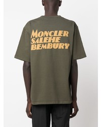 Moncler X Salehe Bembury Logo Print T Shirt