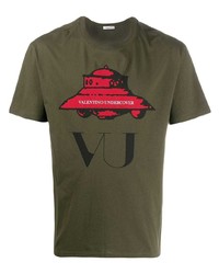 Valentino X Undercover Ufo Print T Shirt