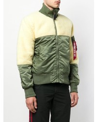 Alpha Industries Two Tone Bomber Jacket