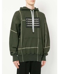Liam Hodges Faster Panelled Hoodie