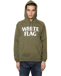Carhartt Hooded White Flag Printed Sweatshirt