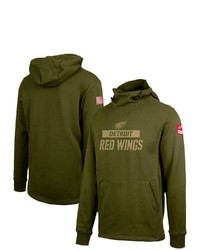 LEVELWEA R Green Detroit Red Wings Delta Shift Pullover Hoodie At Nordstrom
