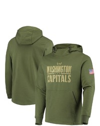 LEVELWEA R Olive Washington Capitals Delta Shift Pullover Hoodie At Nordstrom